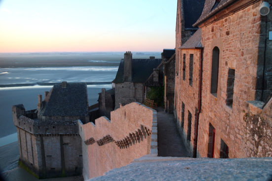 le Mont St Michel.